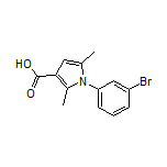 1-(3-溴苯基)-2,5-二甲基吡咯-3-甲酸