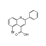 5-溴-2-苯基喹啉-4-甲酸