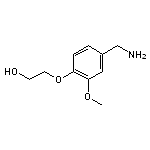 2-[4-(aminomethyl)-2-methoxyphenoxy]ethan-1-ol