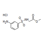 2-(3-氨基苯基磺酰氨基)乙酸甲酯盐酸盐