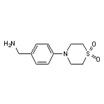 4-[4-(氨甲基)苯基]硫代吗啉-1,1-二氧化物