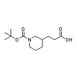3-(1-Boc-3-哌啶基)丙酸