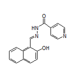 (E)-N’-[(2-羟基-1-萘基)亚甲基]异烟酰肼