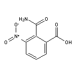 2-氨基甲酰基-3-硝基苯甲酸