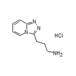 3-([1,2,4]三唑并[4,3-a]吡啶-3-基)-1-丙胺盐酸盐