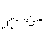 2-氨基-5-(4-氟苄基)-1,3,4-噻二唑