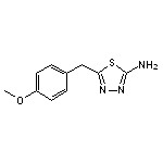 5-(4-甲氧基苄基)-1,3,4-噻二唑-2-胺