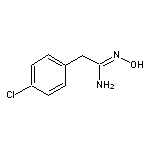 2-(4-氯苯基)-N’-羟基乙脒