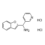 1-[1-苯并呋喃-2-基-1-(吡啶-3-基)]甲胺二盐酸盐
