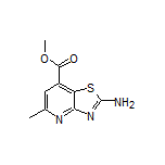 2-氨基-5-甲基噻唑并[4,5-b]吡啶-7-甲酸甲酯