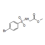 2-(4-溴苯基磺酰氨基)乙酸甲酯
