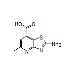 2-氨基-5-甲基噻唑并[4,5-b]吡啶-7-甲酸