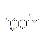 4-氨基-3-(二氟甲氧基)苯甲酸甲酯