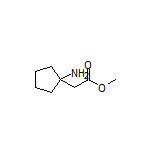 2-(1-氨基环戊基)乙酸甲酯