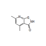 4,6-二甲基异噻唑并[5,4-b]吡啶-3(2H)-酮