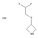 3-(2,2-二氟乙氧基)氮杂环丁烷盐酸盐