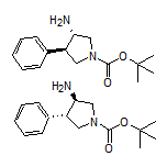 反式-1-Boc-3-氨基-4-苯基吡咯烷