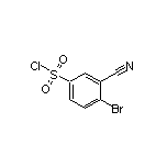 4-溴-3-氰基苯磺酰氯
