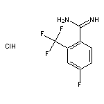 4-氟-2-(三氟甲基)苯甲脒盐酸盐