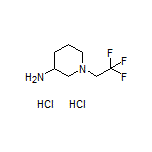 3-氨基-1-(2,2,2-三氟乙基)哌啶二盐酸盐