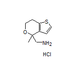 4-(氨甲基)-4-甲基-6,7-二氢-4H-噻吩并[3,2-c]吡喃盐酸盐
