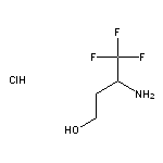 3-氨基-4,4,4-三氟-1-丁醇盐酸盐