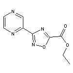 3-(2-吡嗪基)-1,2,4-噁二唑-5-甲酸乙酯
