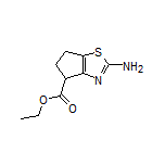 2-氨基-5,6-二氢-4H-环戊并[d]噻唑-4-甲酸乙酯
