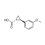 (1R,2R)-2-(3-甲氧基苯基)环丙烷甲酸