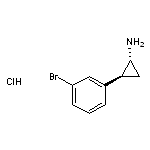外消旋-(1R,2S)-2-(3-溴苯基)环丙胺盐酸盐