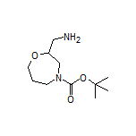 4-Boc-2-(氨甲基)-1,4-氧氮杂环庚烷