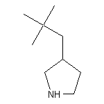 3-新戊基吡咯烷