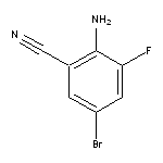 2-氨基-5-溴-3-氟苯腈