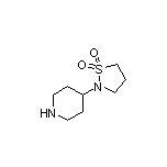 2-(4-哌啶基)异噻唑烷-1,1-二氧化物