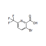 3-溴-6-(三氟甲基)吡啶-2-甲酸
