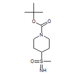 1-Boc-4-(S-甲基亚磺酰亚氨基)哌啶