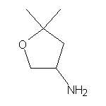 3-氨基-5,5-二甲基四氢呋喃
