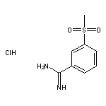 3-(甲砜基)苯甲脒盐酸盐