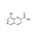 8-溴-1,6-萘啶-2-甲酸