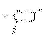 2-氨基-6-溴-1H-吲哚-3-甲腈