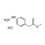 4-肼基苯乙酸甲酯盐酸盐