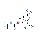 2-Boc-6-硫杂-2-氮杂螺[3.4]辛烷-8-甲酸-6,6-二氧化物