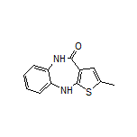 2-甲基-5,10-二氢-4H-苯并[b]噻吩并[2,3-e][1,4]二氮杂卓-4-酮