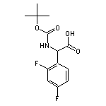 2-(Boc-氨基)-2-(2,4-二氟苯基)乙酸