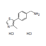 4-(4-甲基-5-噻唑基)苄胺二盐酸盐