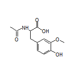 2-乙酰氨基-3-(4-羟基-3-甲氧基苯基)丙酸