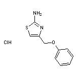 2-氨基-4-(苯氧基甲基)噻唑盐酸盐