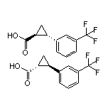 反式-2-[3-(三氟甲基)苯基]环丙烷甲酸