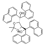 [(4S,5S)-2,2-二甲基-1,3-二氧戊环-4,5-二基]二[二(1-萘基)甲醇]