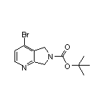 4-溴-6-Boc-6,7-二氢-5H-吡咯并[3,4-b]吡啶